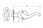 Защелка ЗЩ2.02 Zenit (Зенит) (медь)